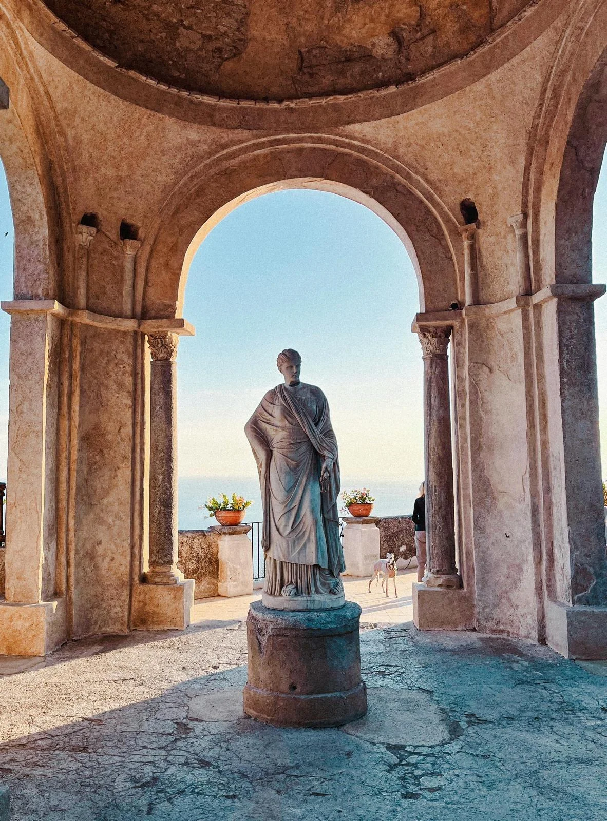 Panoramic view of Ravello on the Amalfi Coast