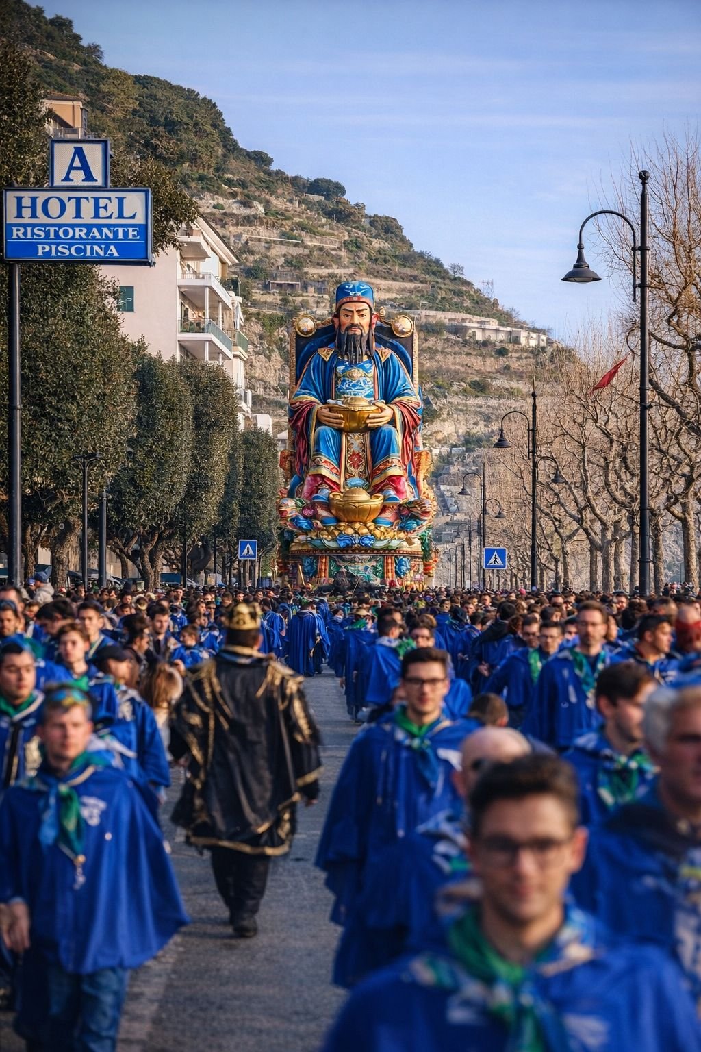 Carnival celebrations on the Amalfi Coast