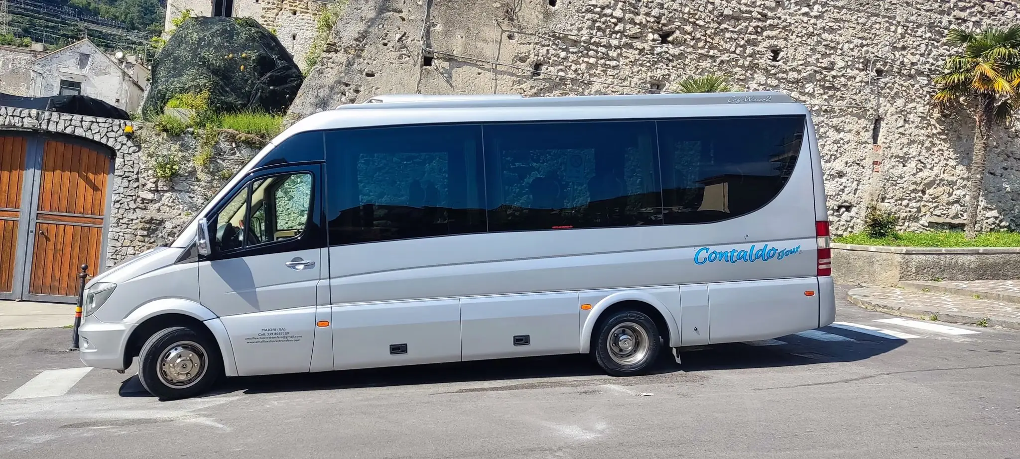 Amalfi Coast Car Rental with Driver - Large People Carrier Mercedes Benz Minibus Sprinter