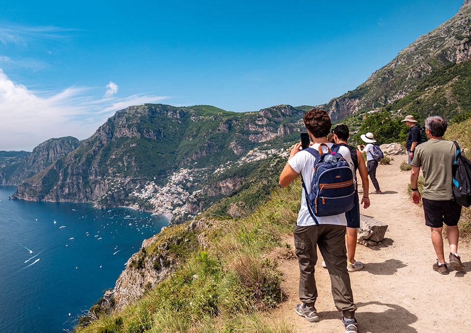 Positano Car Service with Driver - The Most Beautiful Walking Path in Amalfi Coast